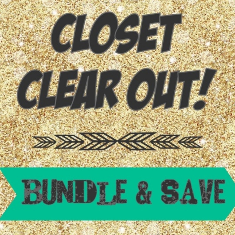 Clearing out my closet to make room for new items!